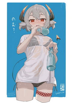 炎鬼ちゃん水着